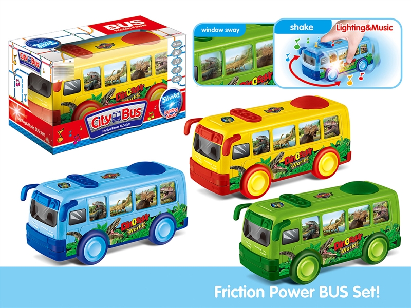 FRICTION CAR W/LIGHT & MUSIC - HP1191678