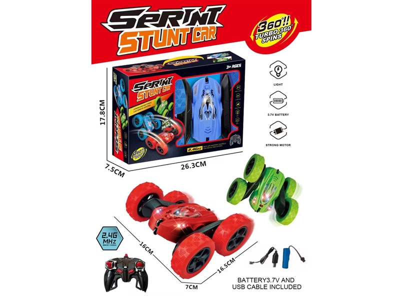 2.4G R/C STUNT CAR W/LIGHT - HP1191828