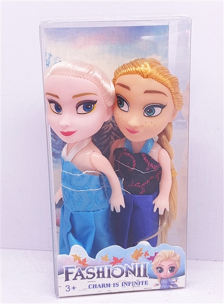 4 INCH SOLID BODY DOLL, 2PCS PER PVC BOX - HP1192000