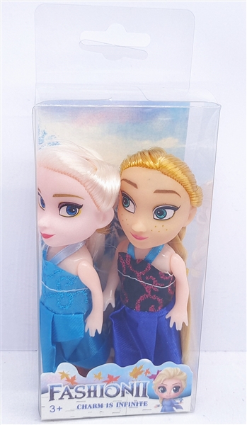 4 INCH SOLID BODY DOLL, 2PCS PER PVC BOX - HP1192001