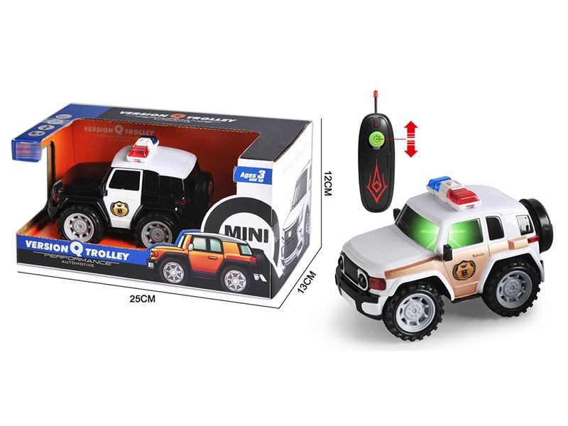 2-CHANNEL R/C POLICE CAR W/LIGHT (2 COLOUR) - HP1192212