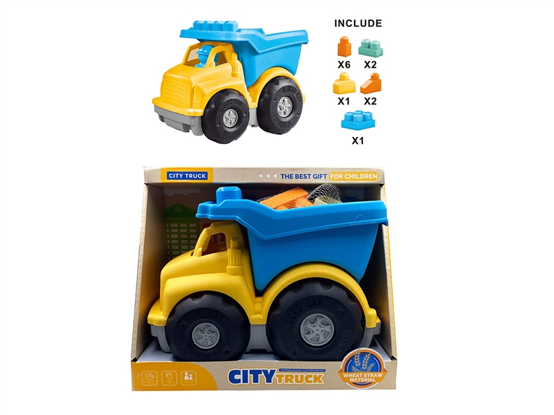 FREE WAY CONSTRUCTION TRUCK 12PCS - HP1192222