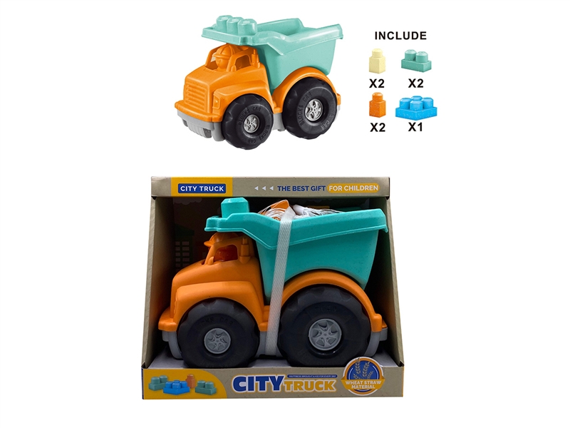 FREE WAY CONSTRUCTION TRUCK 7 PCS - HP1192224