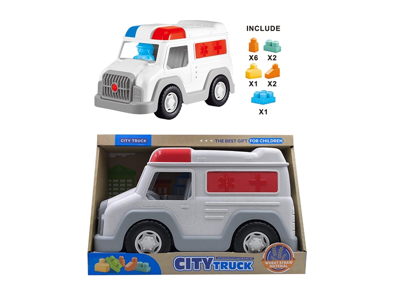 FREE WAY AMBULANCE CAR 12PCS - HP1192232