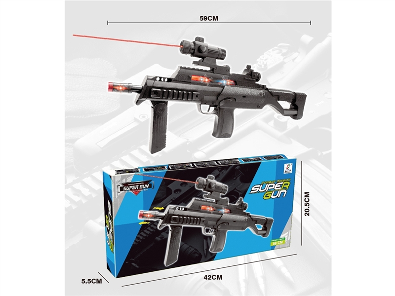 B/O SHOCK GUN W/LIGHT & SOUND - HP1192310