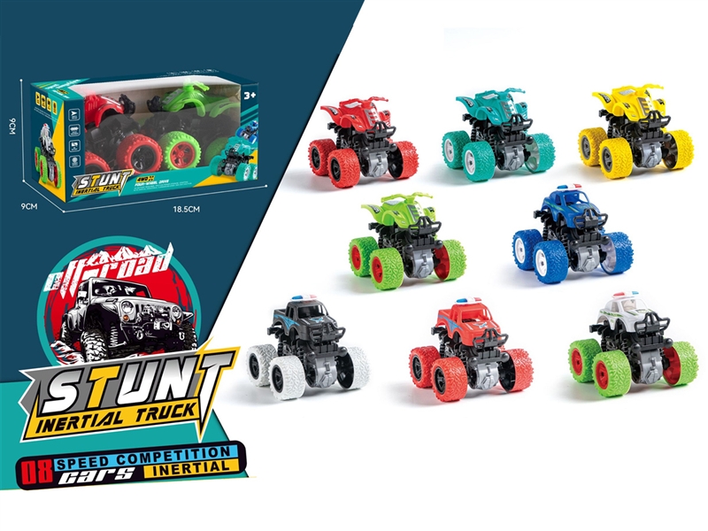 FRICTION POLICE CAR，4COLOUR - HP1192386