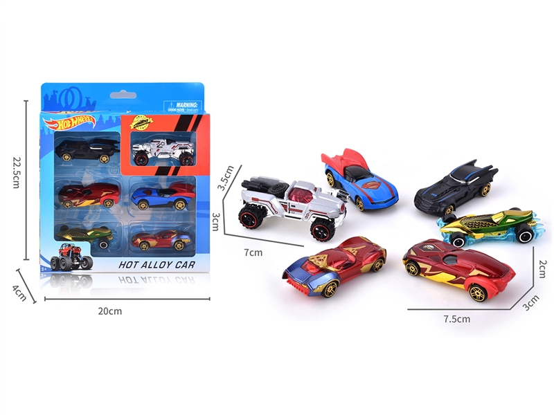 FREE WAY DIE CAST CAR 6PCS - HP1192432
