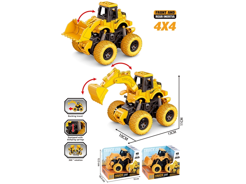 FRICTION CONSTRUCTION TRUCK 2ASST - HP1192512