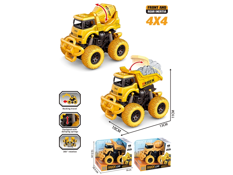 FRICTION CONSTRUCTION TRUCK 2ASST - HP1192513