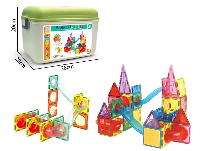 MAGNETIC BUILDING BLOCKS 40PCS - HP1192648
