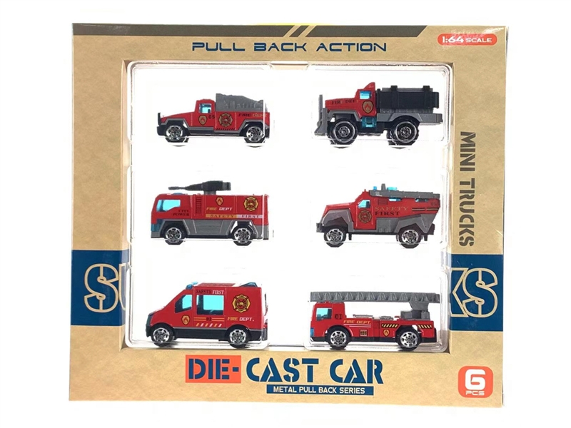 FREE WAY DIE-CAST FIRE ENGINE - HP1193006