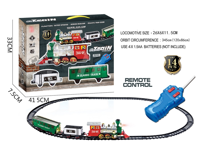 R/C RAIL TRAIN W/LIGHT & SOUND（NOT INCLUDED BATTERY） - HP1193052