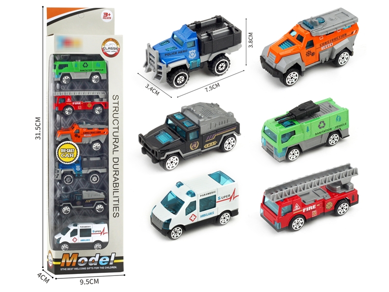 FREE WAY DIE-CAST TRUCK SET - HP1193335