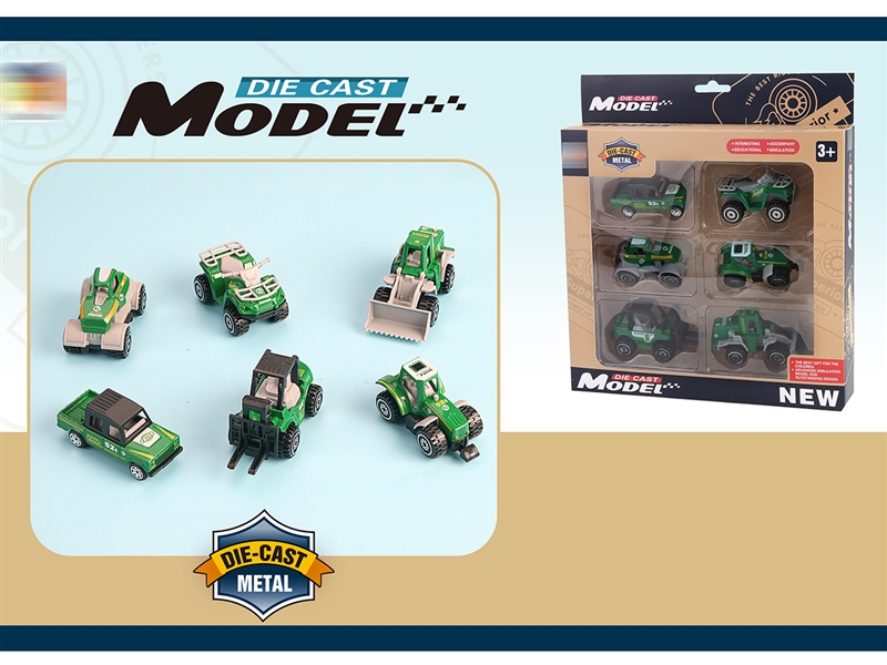 FREE WAY DIE CAST  FARMER TRUCK，6PCS - HP1193371