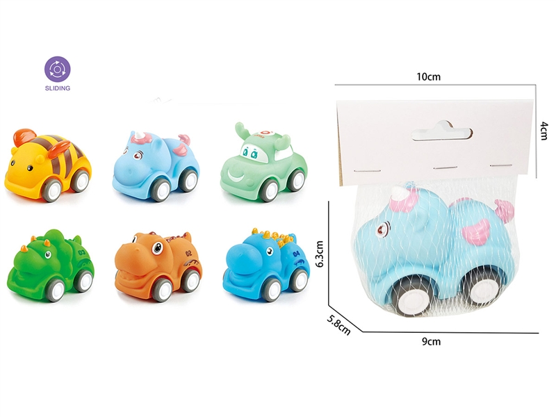 FREE WAY VINYL DINOSAUR,6ASST - HP1193479