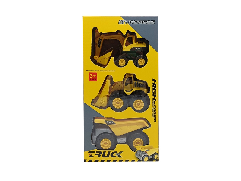 FREE WAY CONSTRUCTION TRUCK 3PCS - HP1193504