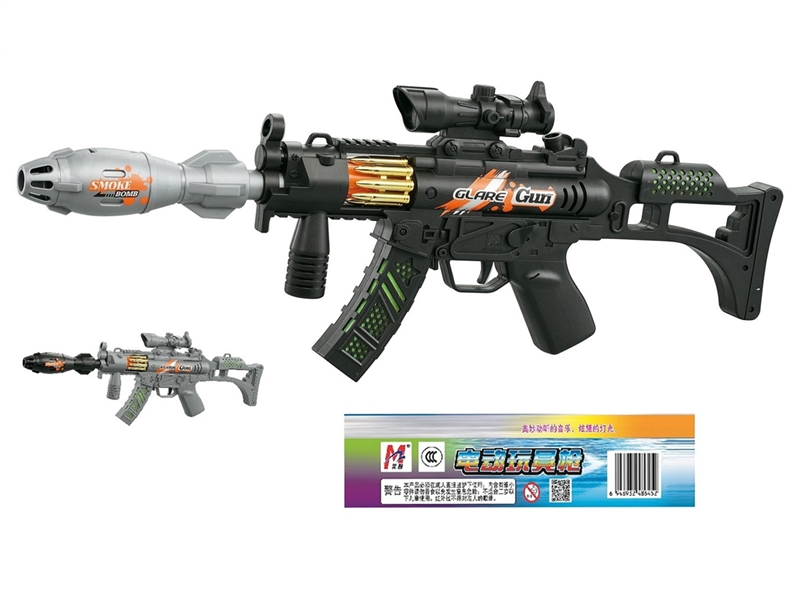 B/O SHOCK GUN W/SOUND & LIGHT，2COLOUR - HP1193961