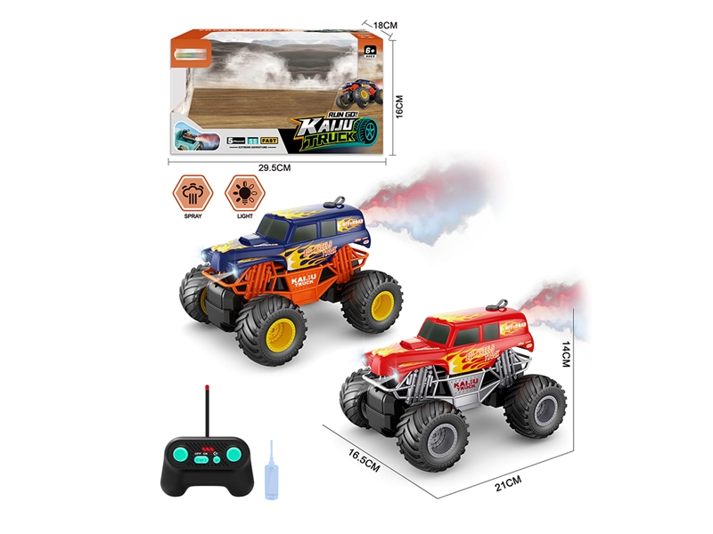 R/C CLIMBING CAR W/MIST SPRAY（2 COLOUR） - HP1194551