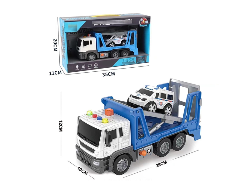 1:16 FRICTION CONSTRUCTION CAR W/MUSIC & LIGHT & AIR PRESSURE - HP1194566