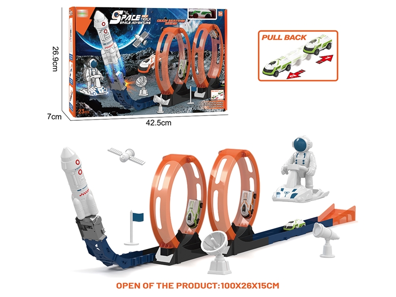 PULL BACK TRACK RACING SET - HP1194618
