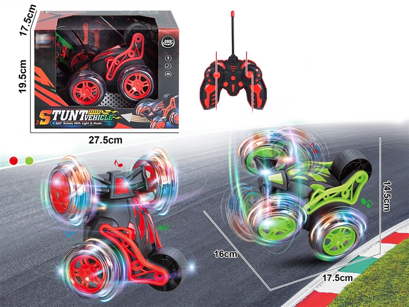 4CH R/C STUNT CAR,W/INCLUDED BATTERY & USB CABLE - HP1194776