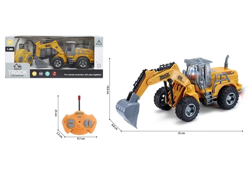 4 FUNCTION R/C CONSTRUCTION TRUCK W/LIGHT - HP1194882