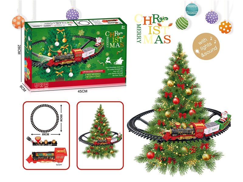 B/O CHRISTMAS TREE RALL TRAIN (TRAIN SOUND & MUSIC & LIGHTS) - HP1195767