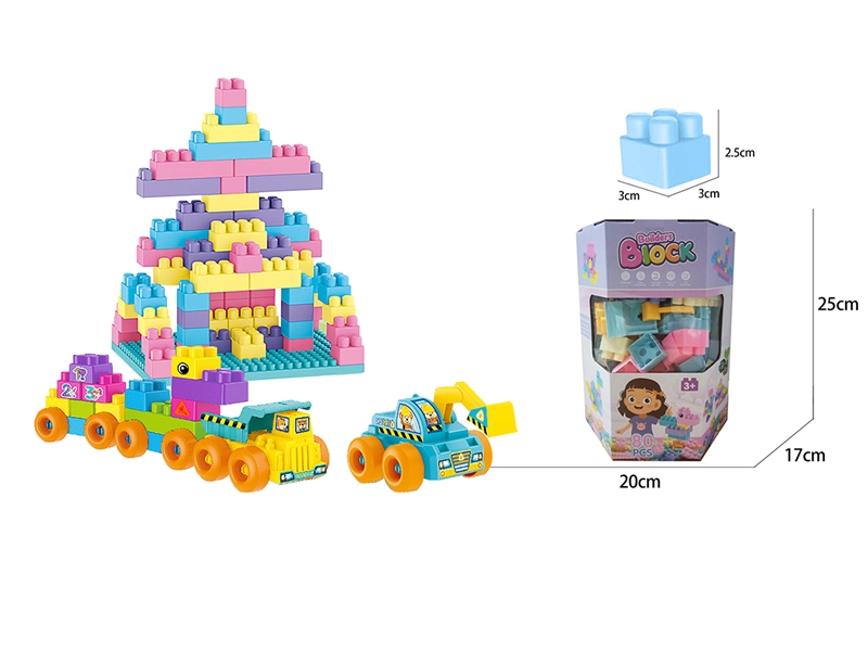 BUILDING BLOCKS 80PCS - HP1195769