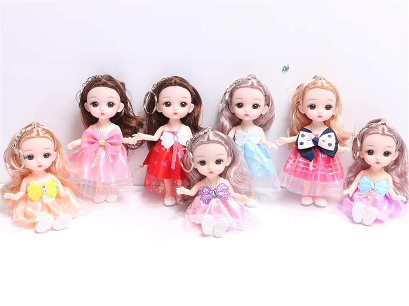 16CM JOINTS BODY DOLL W/KEYCHAIN - HP1196396
