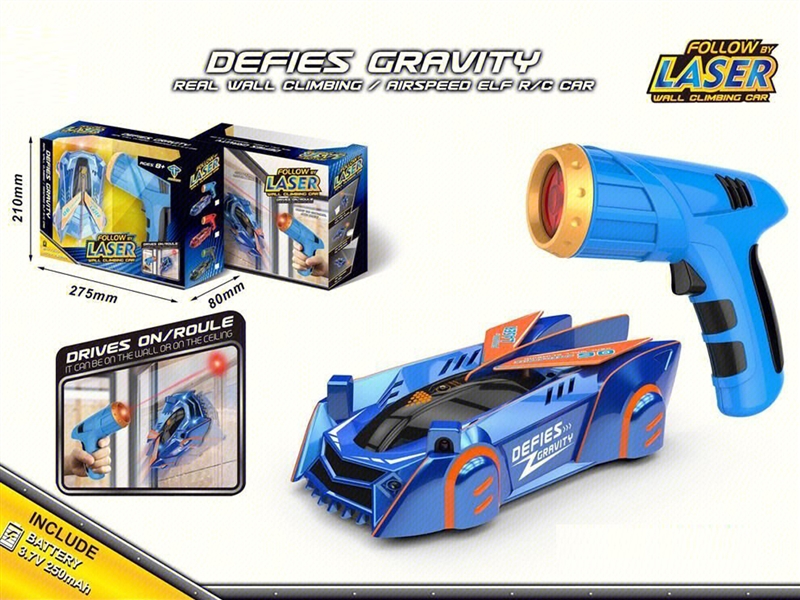 R/C WALL CLIMBING CAR W/INFRARED RAY(INCLUDED BATTERY) - HP1196445