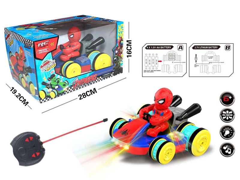 R/C CAR W/LIGHT&MUSIC, INCLUED BATTERY - HP1196454