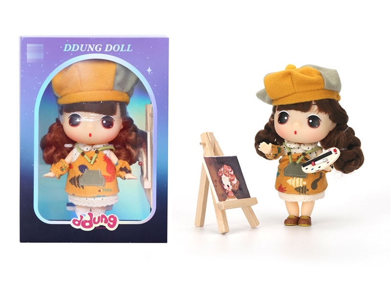 18CM SOLID BODY DOLL W/ACCESSORIES - HP1196937