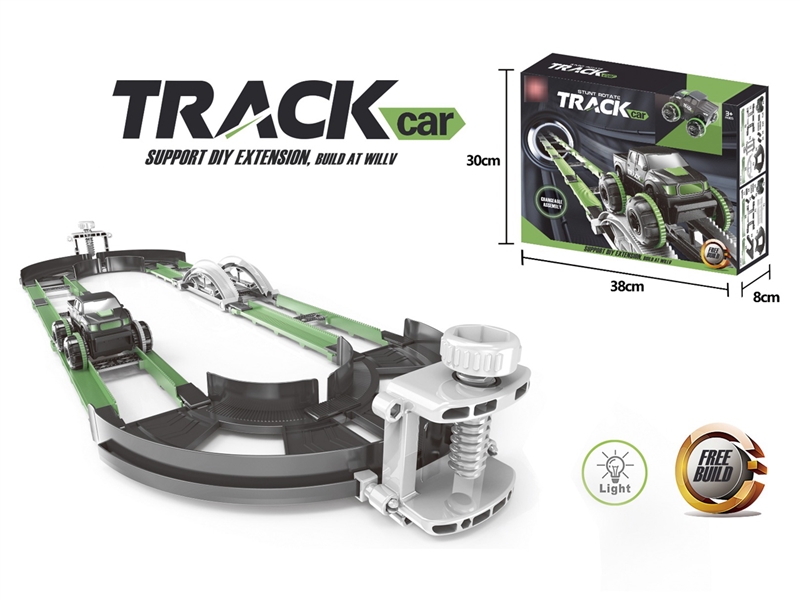 B/O TRACK W/STUNT DUMP CAR & LIGHT - HP1197031