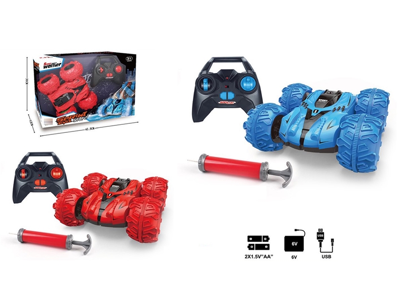 R/C STUNT CAR,RED & BLUE - HP1197166