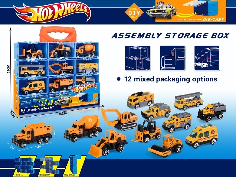 FREE WAY DIE-CAST CAR 12PCS - HP1197415