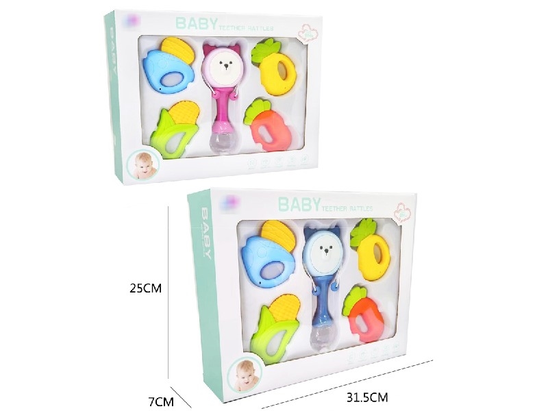 BABY RATTLE W/TEETHER - HP1197435