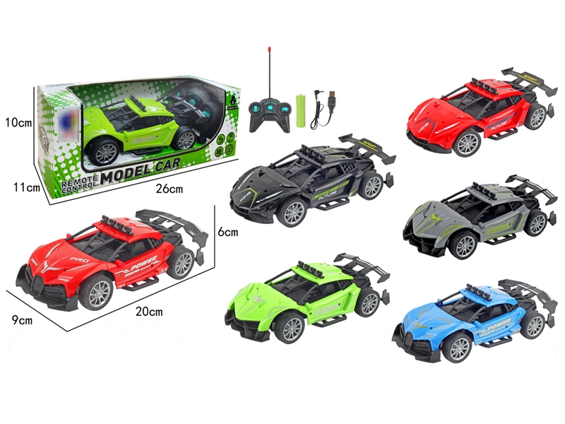 1:18 4-CHANNE R/C CAR W/LIGHT（INCLUDED BATTERY） - HP1197663