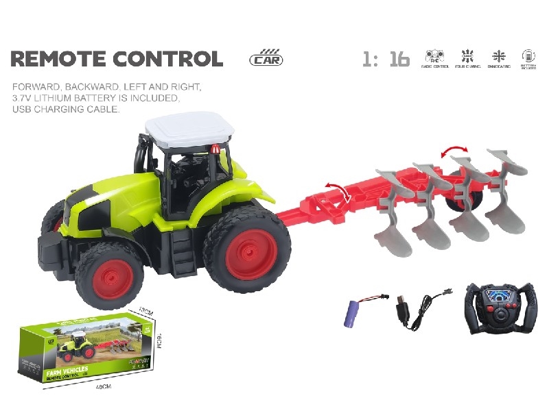 1:16 4-CHANNE R/C FARMER TRUCK W/USB,INCLUDED BATTERY - HP1198472