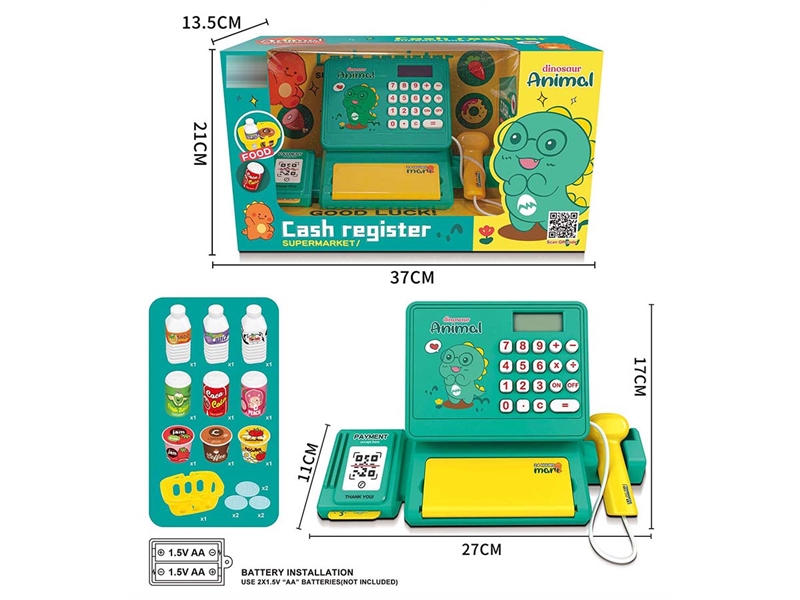 CASH REGISTER SET W/LIGHT & MUSIC - HP1198538