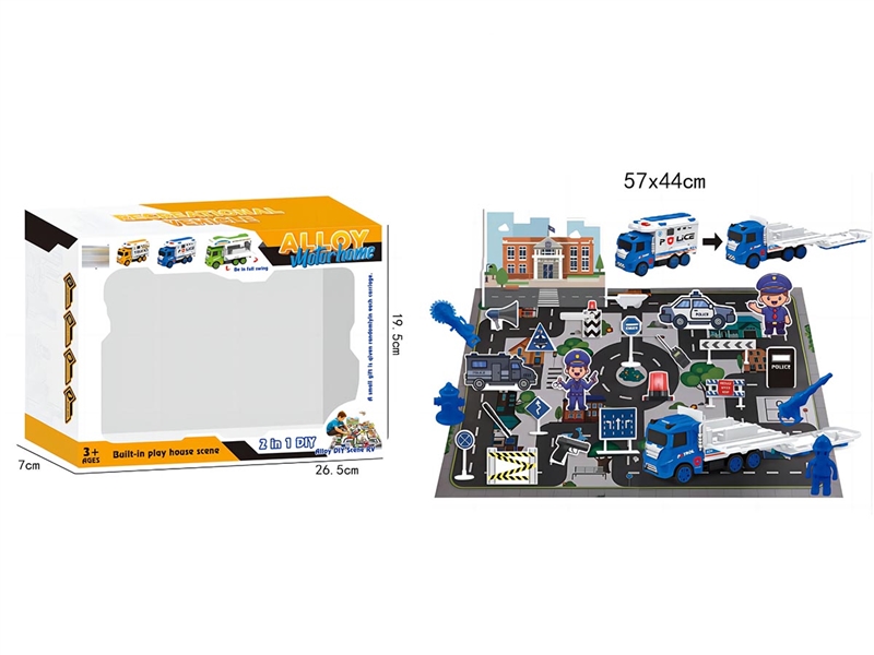 2 IN 1 BUILT IN PLAY HOUSE SCENE - HP1198553