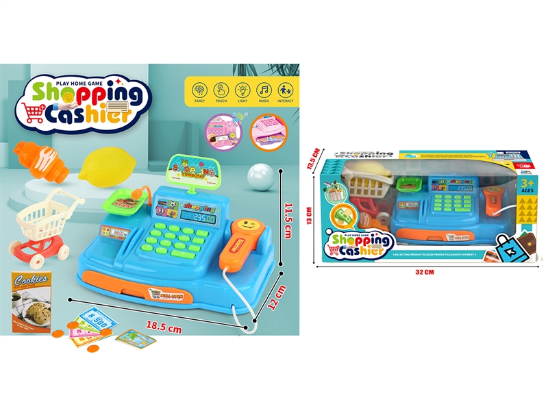 CASH REGISTER SET W/LIGHT & MUSIC - HP1198610