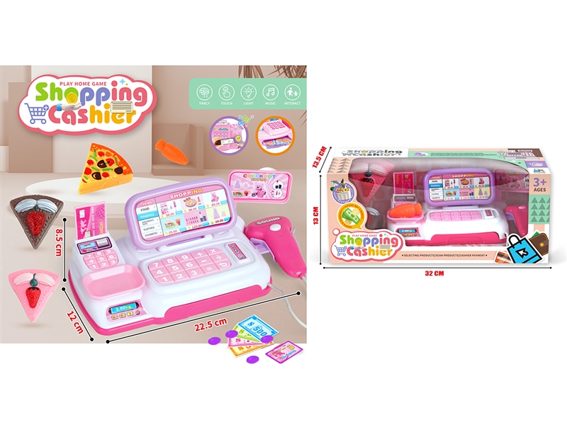 CASH REGISTER SET W/LIGHT & MUSIC - HP1198612