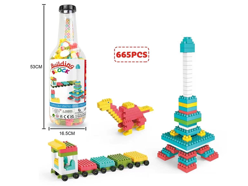 BUILDING BLOCKS (665PCS) - HP1199010