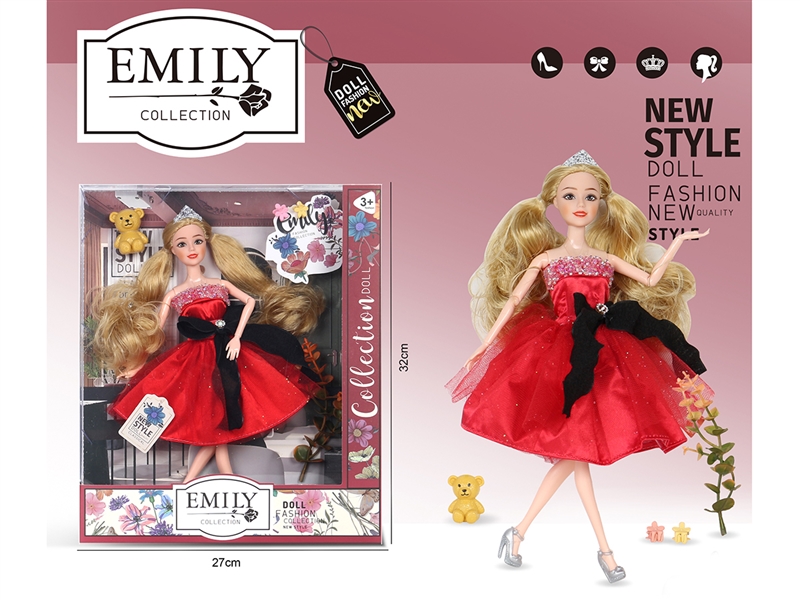 EMILY娃娃，11.5寸15关节娃娃 - HP1199119