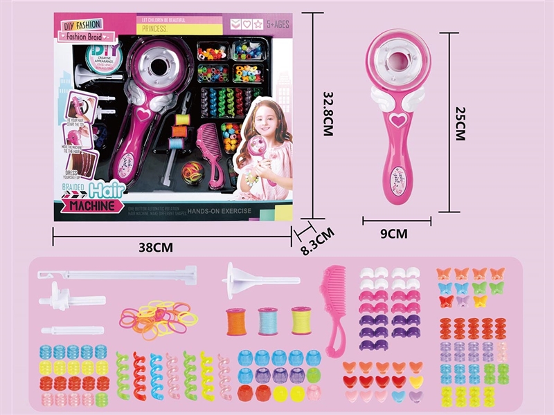 HAIR BRAIDER PLAY SET - HP1200319