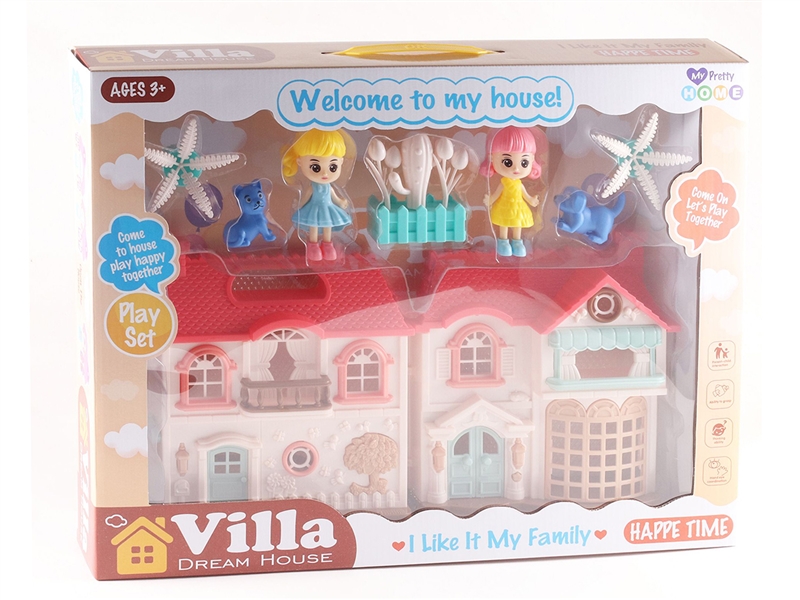 VILLA SET W/LIGHT & MUSIC - HP1200428