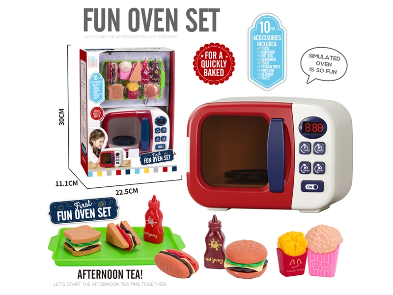 B/O FUN OVEN SET W/LIGHT & MUSIC - HP1200783