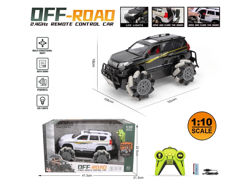 2.4G 9-CHANNE R/C STUNT CAR W/DOOR CAN OPEN - HP1201925