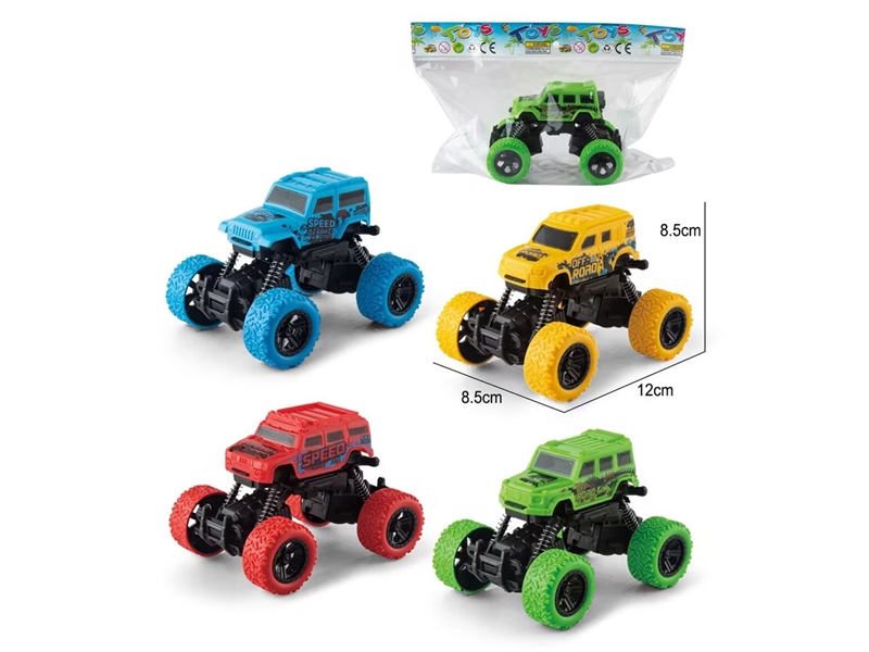 FRICTION CLIMBING CAR,4COLOURS - HP1202045