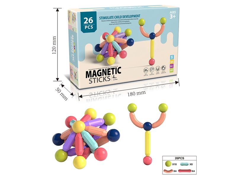 MAGNETIC STICKS 26PCS - HP1202585